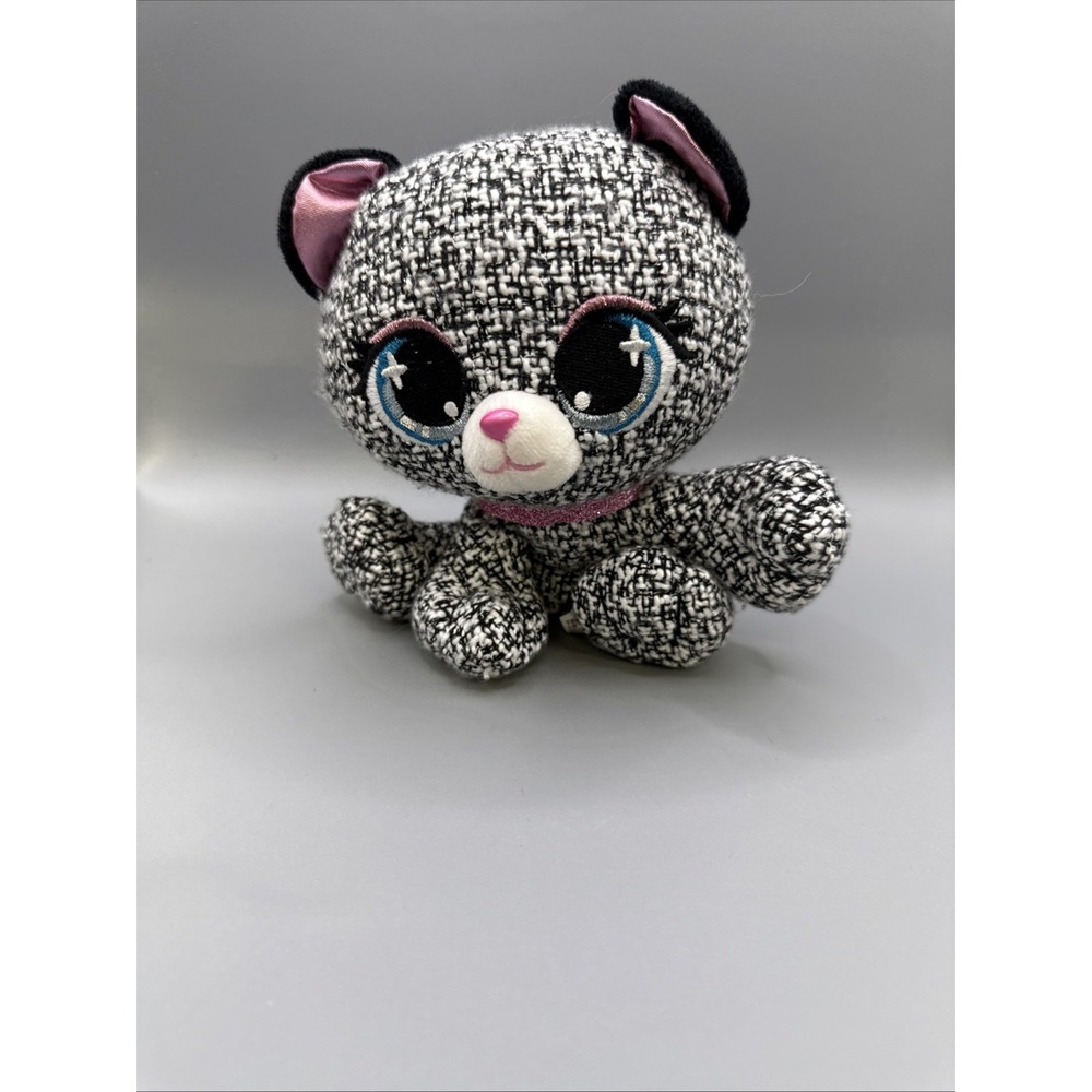 Gund Plushes Pets Cat Khloe O'Bearci 6" Sparkle Collar Plush Toy Stuffed Animal